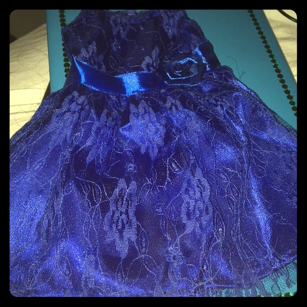 Vintage blue dress